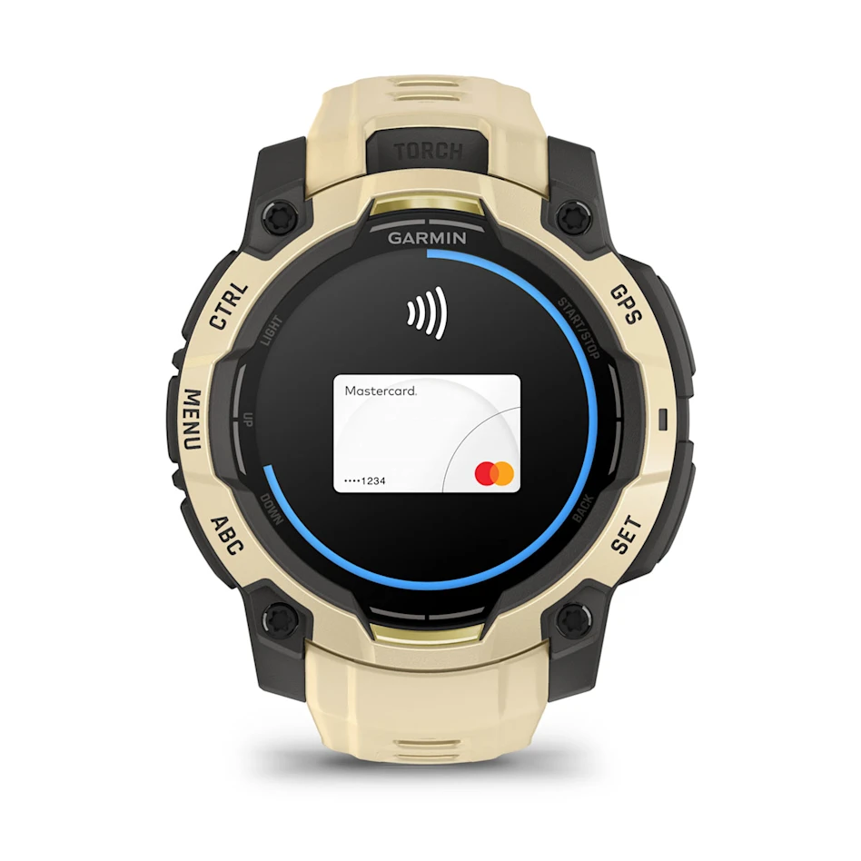 GARMIN Instinct 3 45mm AMOLED Citrine Polymer Smartwatch 010-02936-02