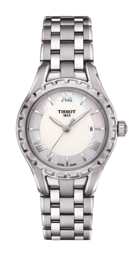 Tissot Lady Small Mother of Pearl Dial Stainless Steel Womens Quartz Watch T0720101111800