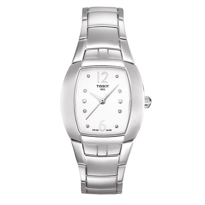 Tissot Femini-T White Dial Stainless Steel Womens Quartz Watch T0533101101700