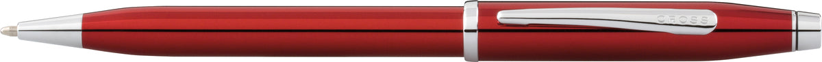 Cross Century II Translucent Red Lacquer Ballpoint Pen AT0082WG-88