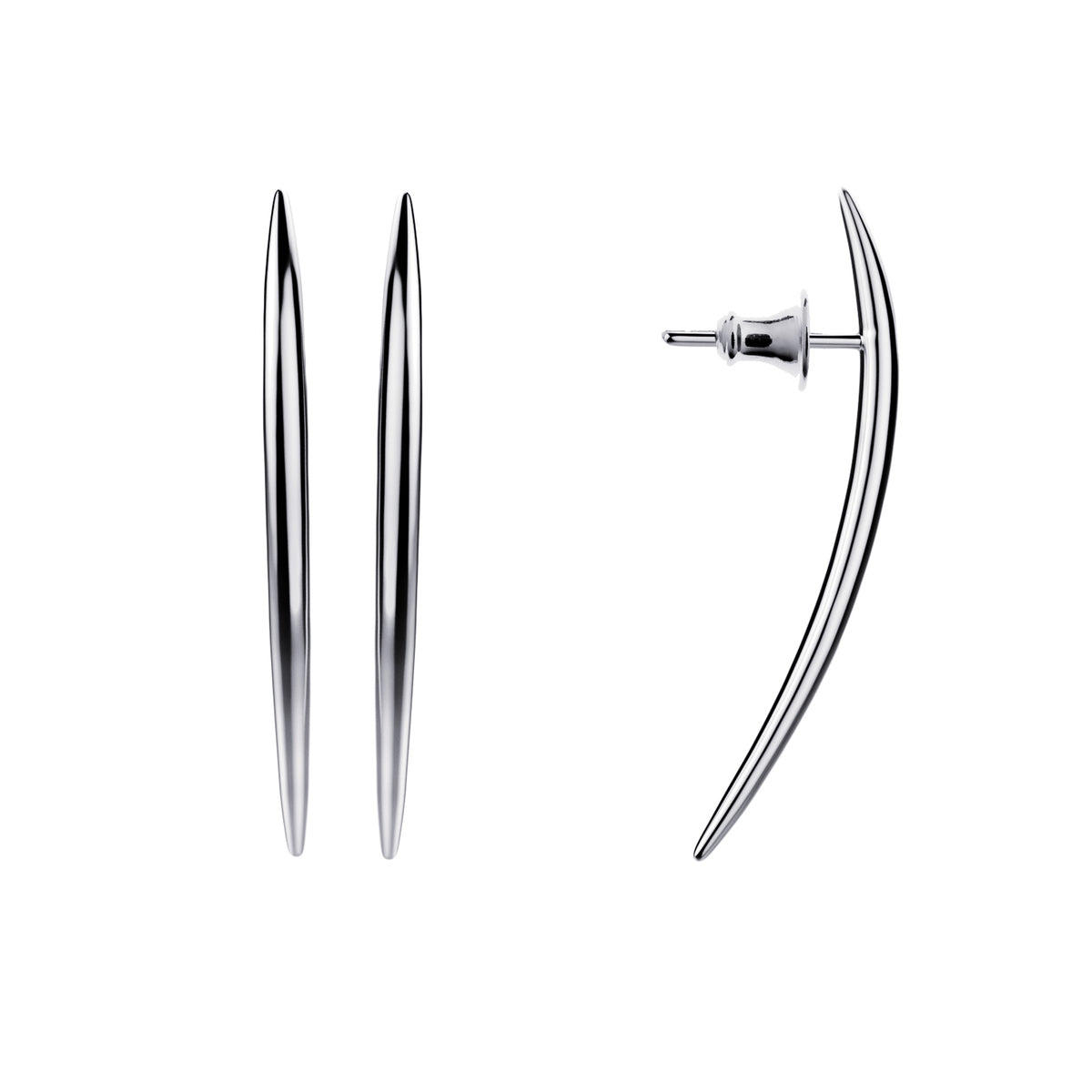 Shaun Leane Sterling Silver Quill Earrings (small) SLS570