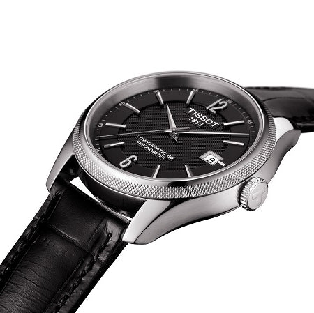 Tissot Ballade Black Dial Stainless Steel Powermatic 80 COSC Chronometer Mens Watch T1084081605700