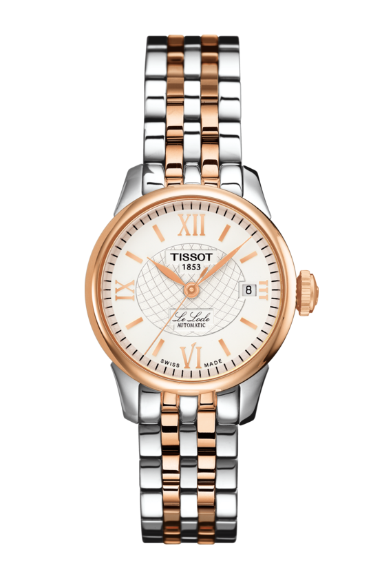 Tissot Le Locle Silver Dial Two Tone Womens Watch T41218333