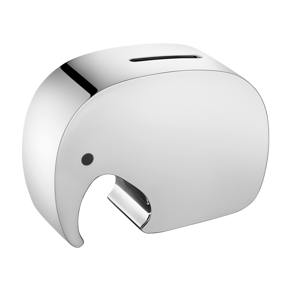 Georg Jensen Living Stainless Steel MINIPHANT Elephant Money Box 3580031