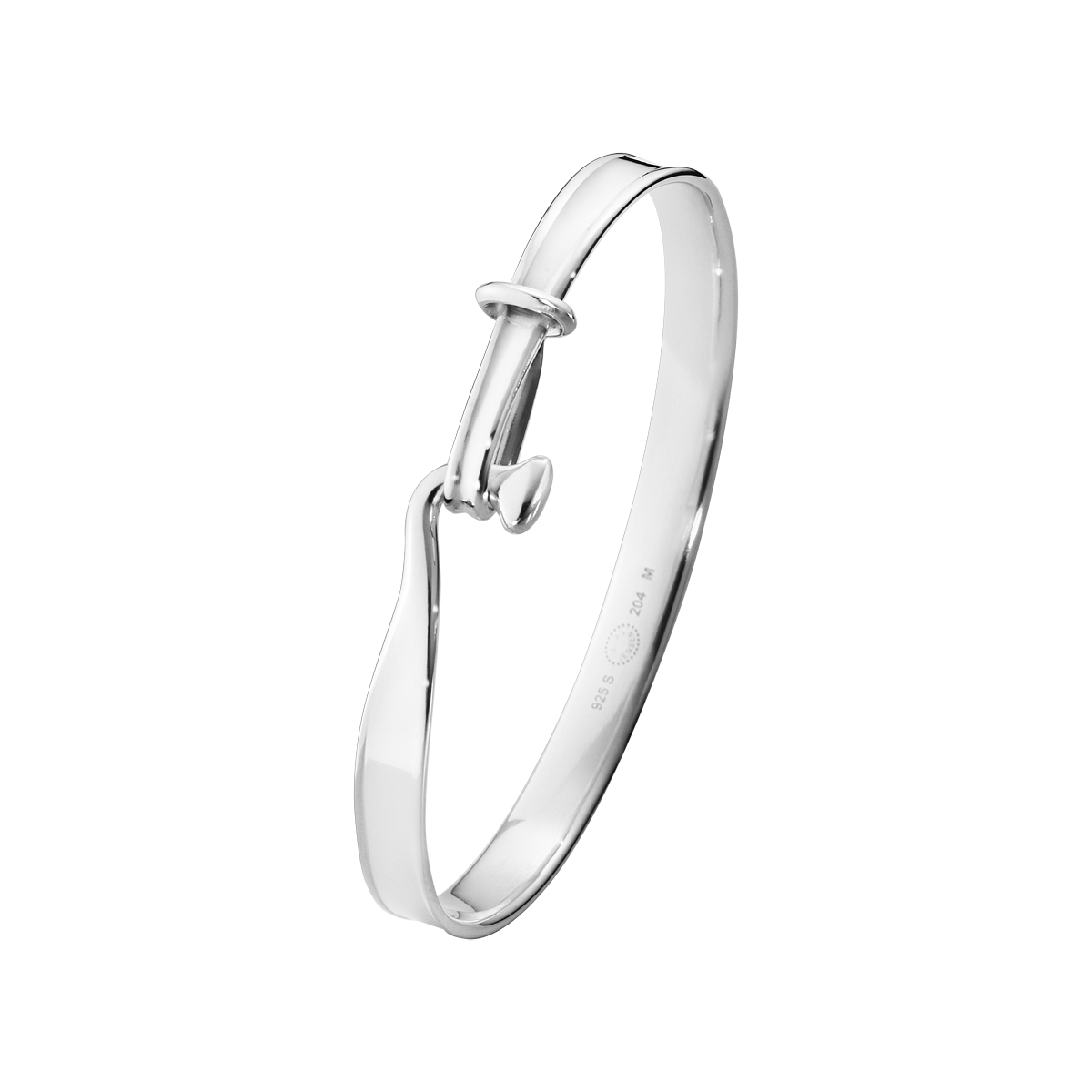 Georg Jensen Sterling Silver TORUN Men's Bangle 3531289