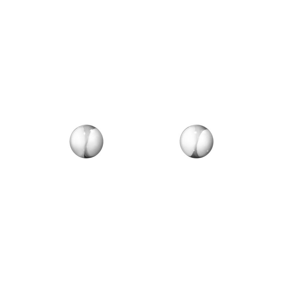 Georg Jensen MOONLIGHT GRAPES Sterling Silver Stud Earrings 3539346