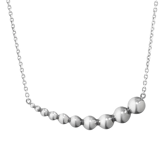 Georg Jensen MOONLIGHT GRAPES Sterling Silver Pendant Necklace 3536394