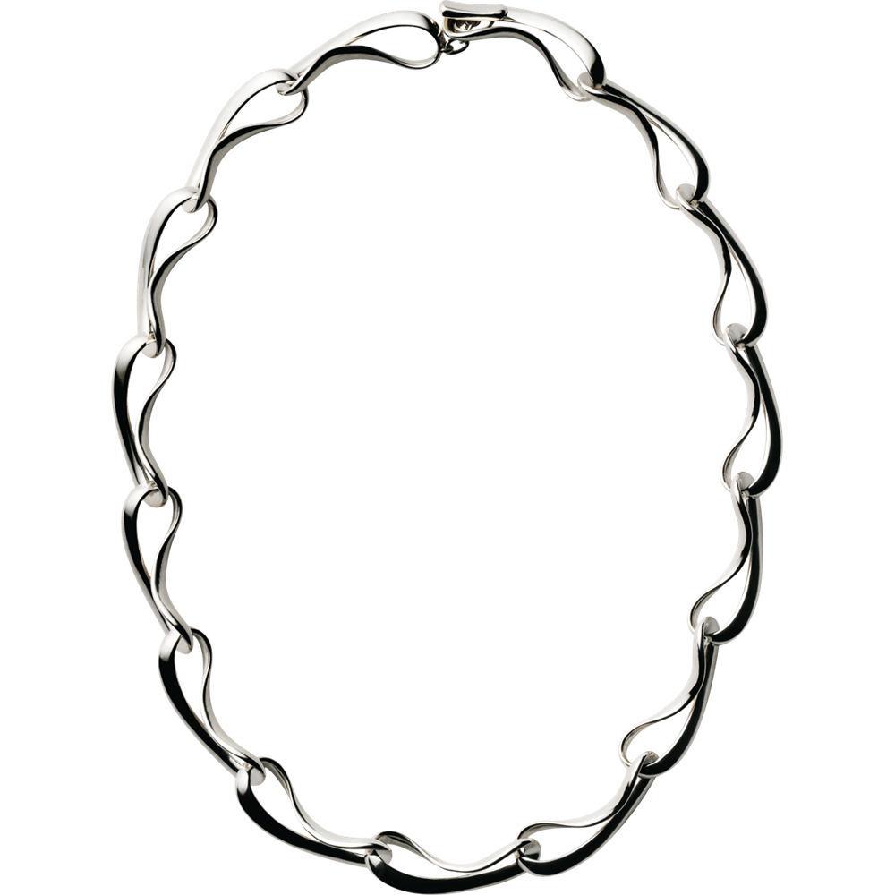 Georg Jensen INFINITY Sterling Silver Collar Necklace 3532802