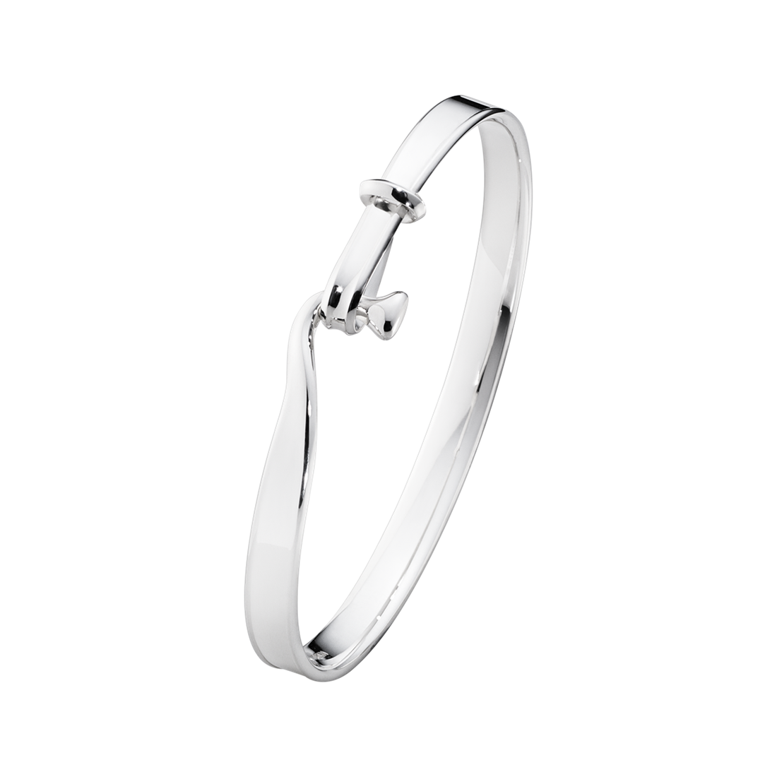 Georg Jensen TORUN Sterling Silver Bangle (medium) 3531255