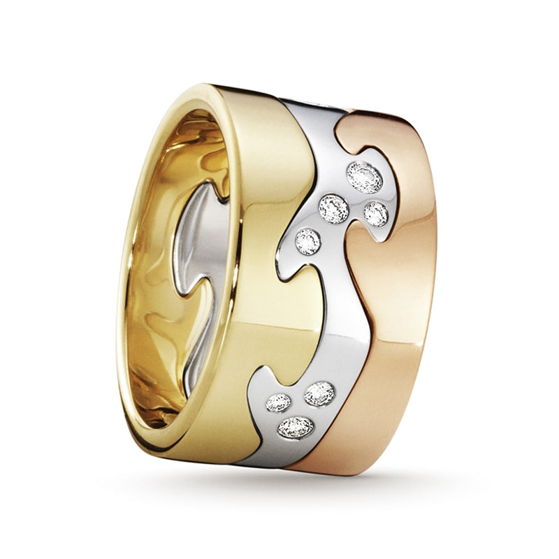 Georg Jensen FUSION 18ct Gold End Ring 3541680