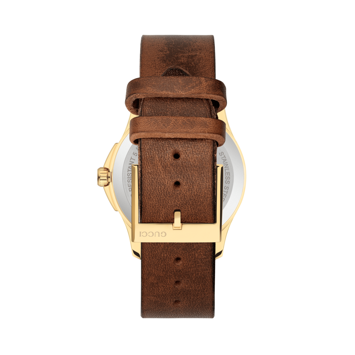 Gucci G-Timeless Bee Fabric Dial PVD Gold Plated Unisex Quartz Watch YA126451