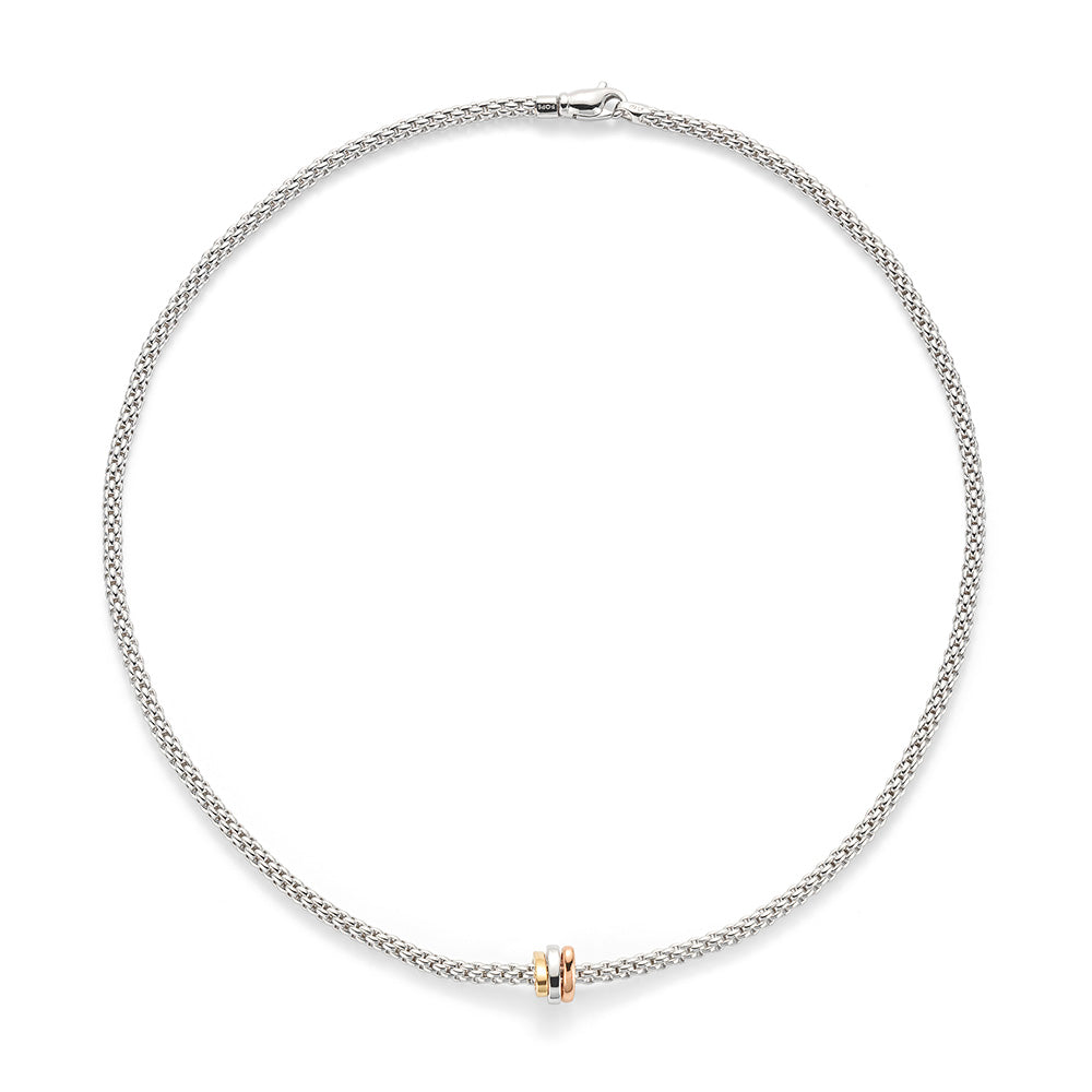 FOPE Flex'it Prima 18ct White Gold Necklace