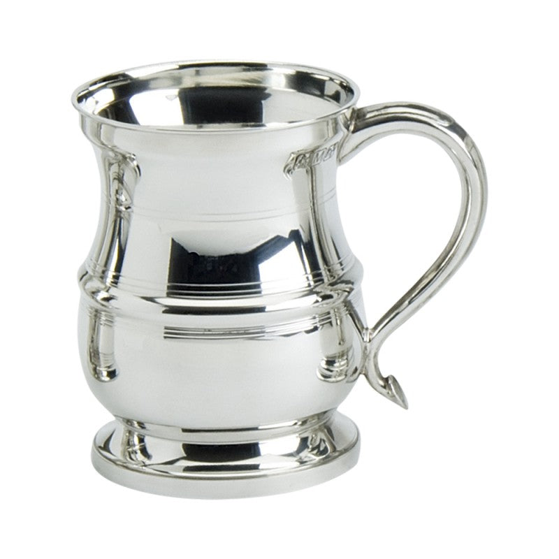 Pewter Plain Georgian Style Pint Tankard 20oz / 568ml