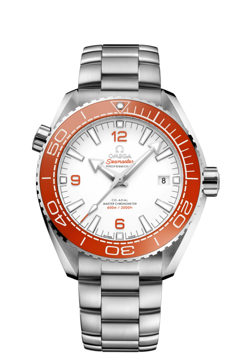 Omega Seamaster Planet Ocean 600M Co-Axial Master Chronometer White Dial Stainless Steel Mens 43.5mm Wristwatch 21530442104001