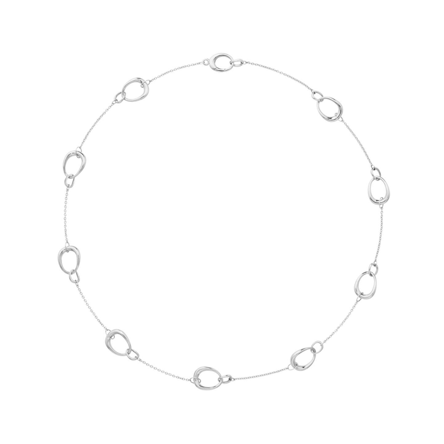 Georg Jensen OFFSPRING Sterling Silver Necklace 2000184900