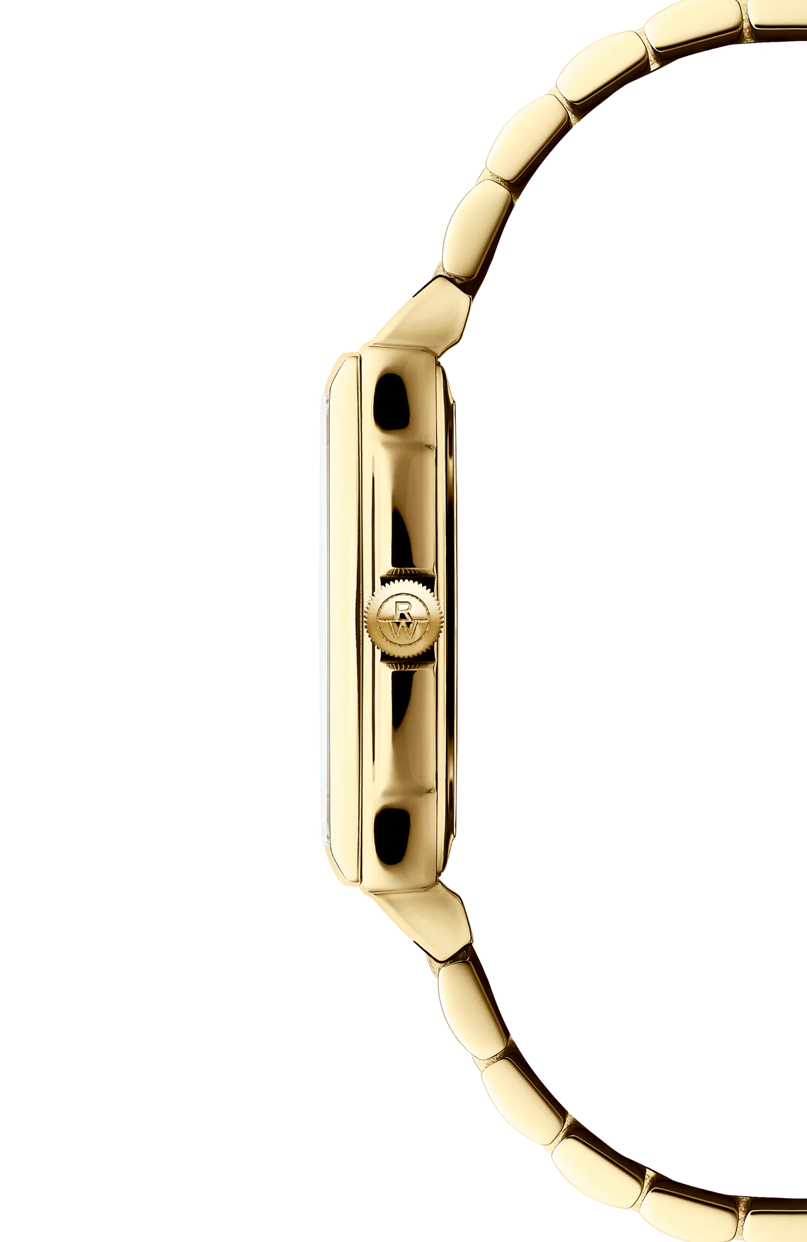 Raymond Weil Toccata Mother of Pearl Diamond Set Dial Rectangular PVD Gold Plated Womens Quartz Watch 5925-P-00995