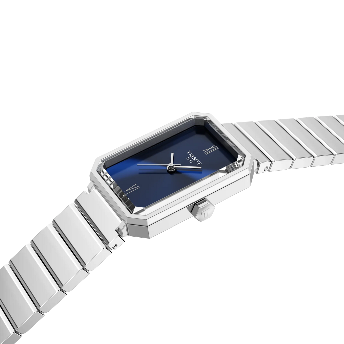 Tissot SRV Blue Dial Stainless Steel Womens Quartz Watch T1601101104300