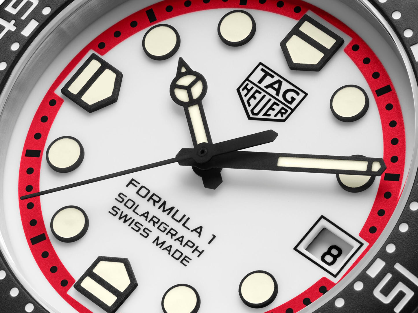 TAG Heuer Formula 1 Solargraph Stainless Steel Quartz Watch WBY1161.FT8086