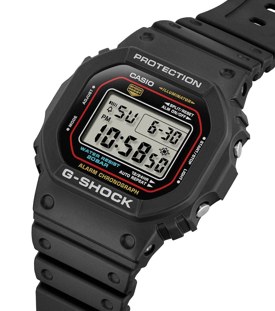 G-SHOCK 5600 Collection Resin Watch DW-5600RL-1ER