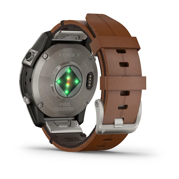 GARMIN fēnix 7 Pro Sapphire Solar Carbon Grey Polymer & Titanium Smartwatch 010-02777-30
