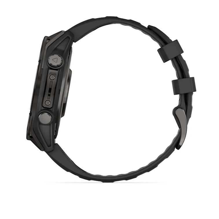GARMIN fēnix 8 47mm AMOLED Sapphire Carbon Grey DLC Polymer & Titanium Smartwatch 010-02904-21