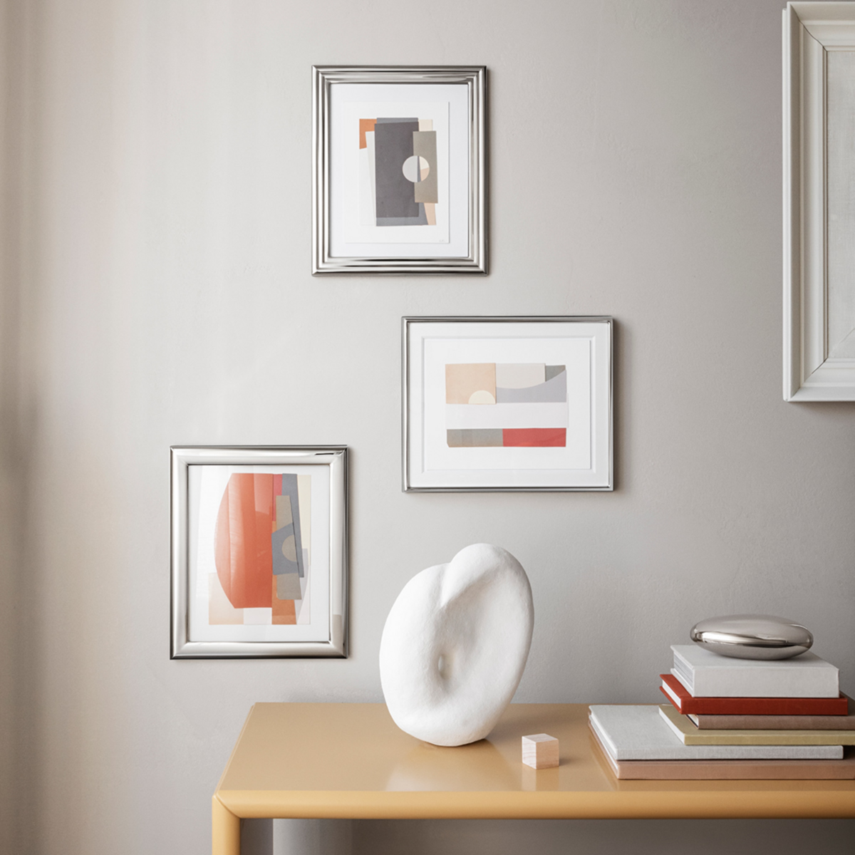 Georg Jensen Living Stainless Steel MODERN Picture Frame 10019652