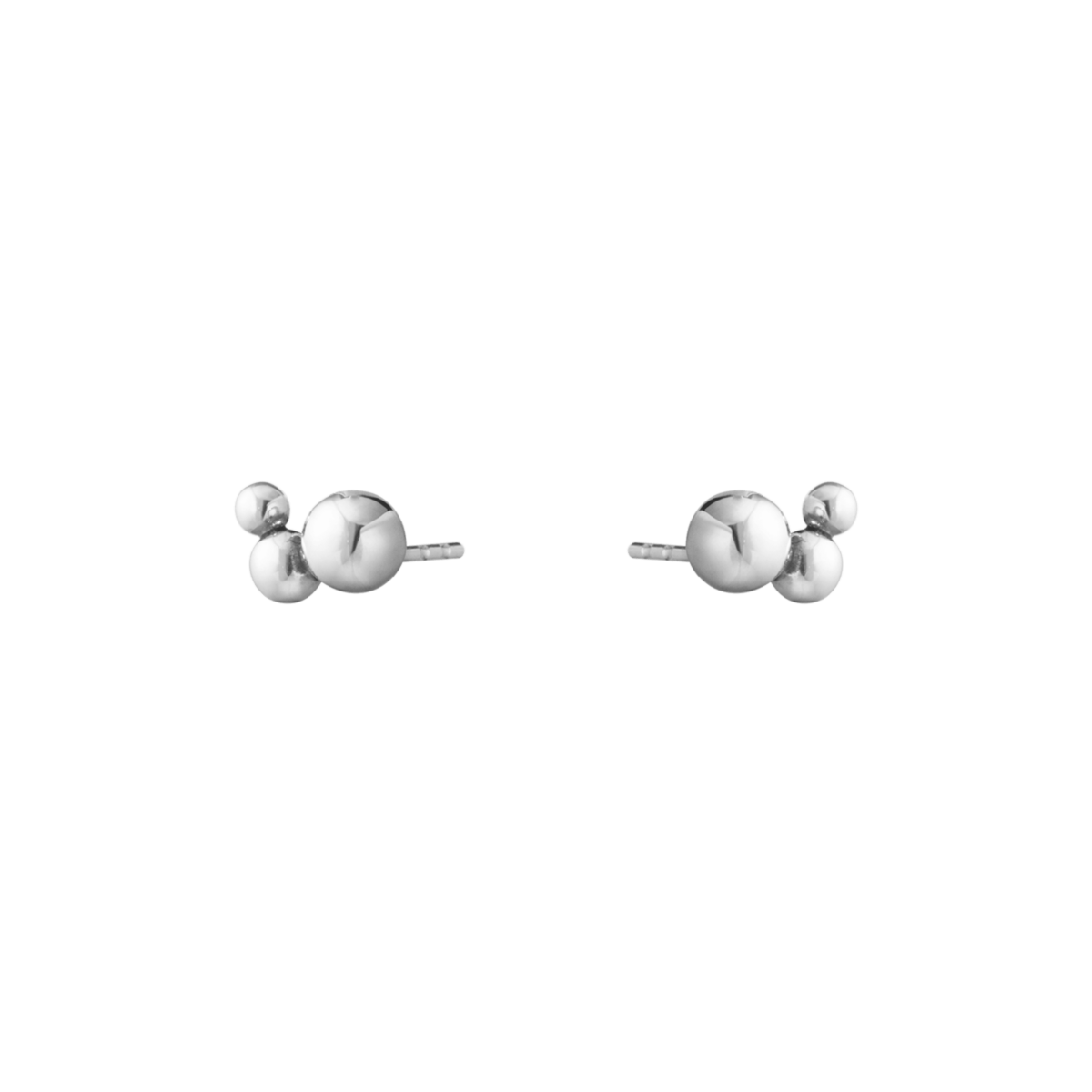 Georg Jensen MOONLIGHT GRAPES Sterling Silver Stud Earrings 20001630