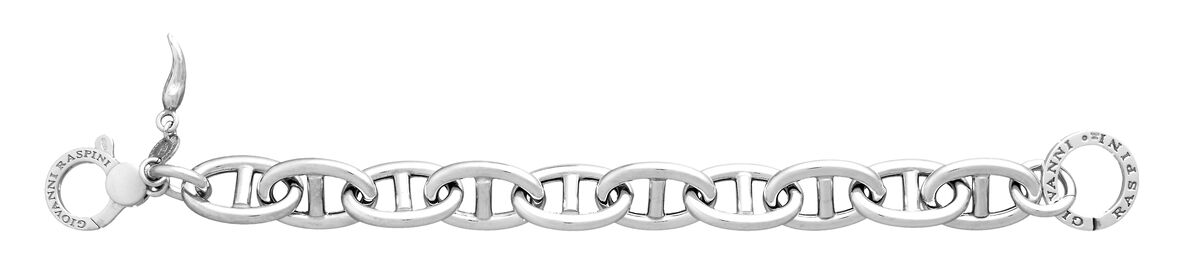 Giovanni Raspini Sterling Silver Marina Link Medium Bracelet
