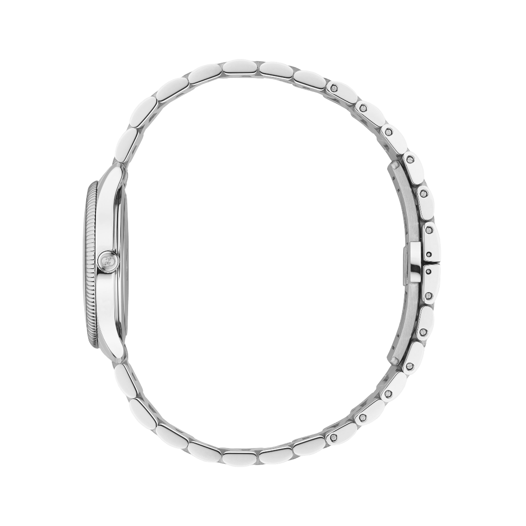 Gucci G-Timeless Blue Dial Stainless Steel Womens Quartz Watch YA1265068