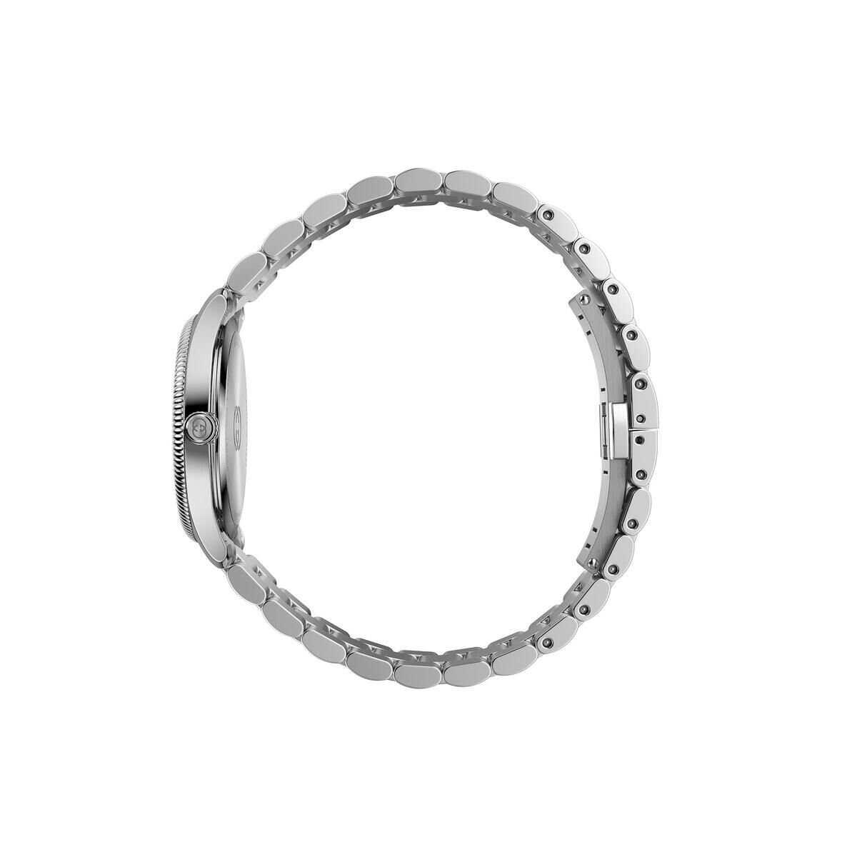 Gucci G-Timeless Pink Dial Stainless Steel Womens Quartz Watch YA1265061