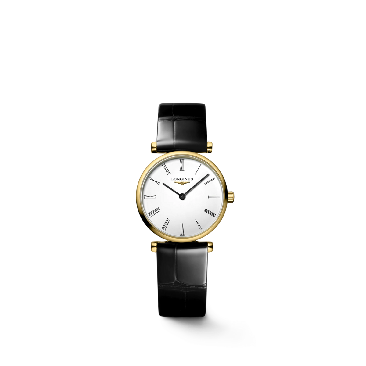 Longines La Grande Classique de Longines White Dial PVD Gold Plated Womens Quartz Watch L42092112