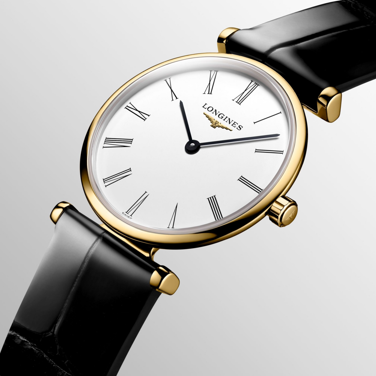 Longines La Grande Classique de Longines White Dial PVD Gold Plated Womens Quartz Watch L42092112