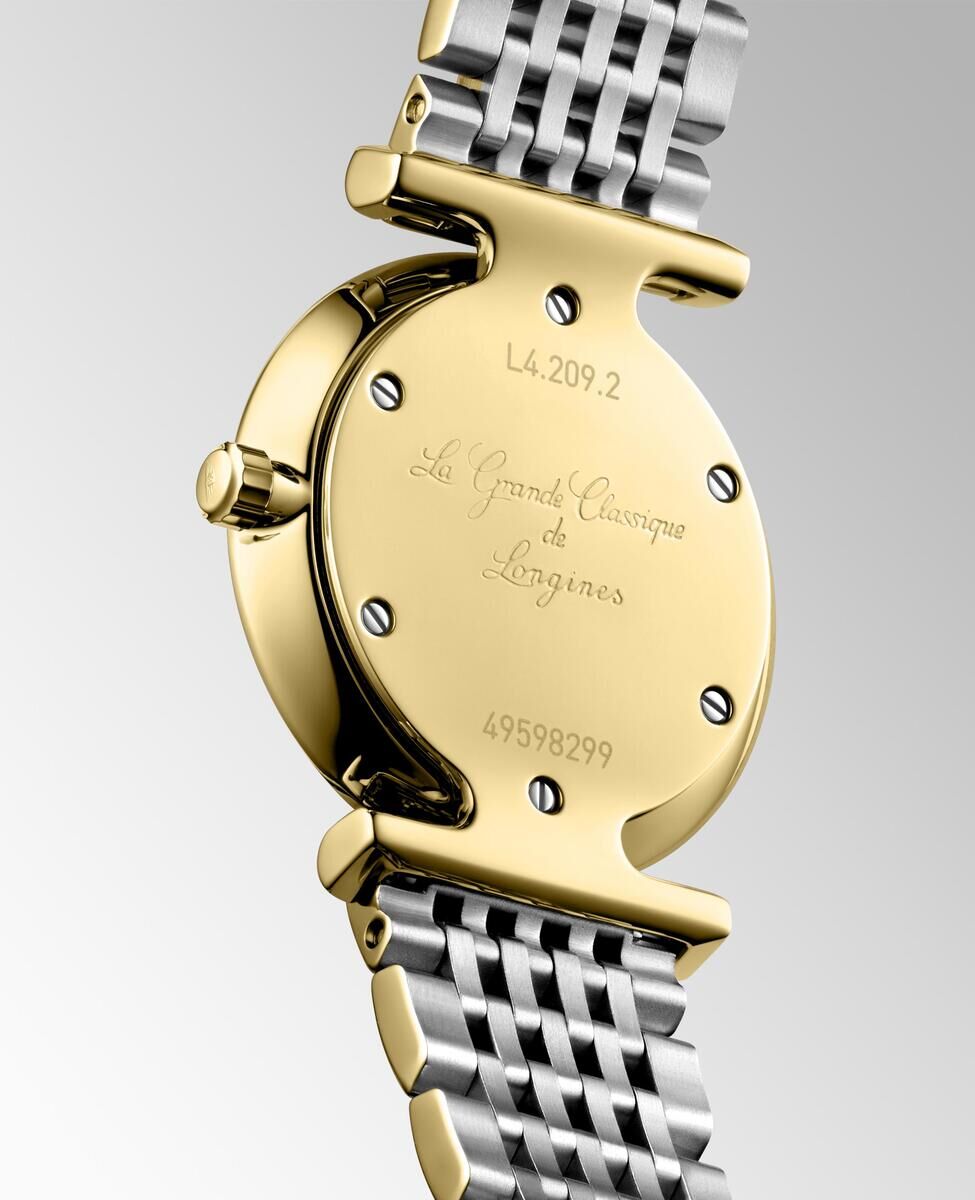 Longines La Grande Classique de Longines White Dial Two Tone Womens Quartz Watch L42092117