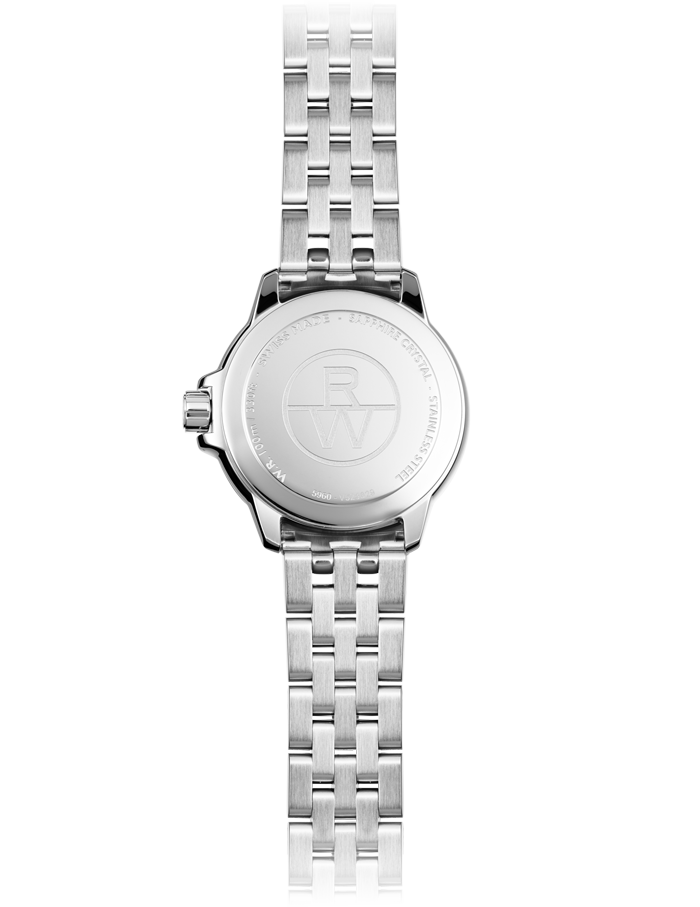 Raymond Weil Tango Pink Dial Stainless Steel Womens Quartz Watch 5960-ST-80001