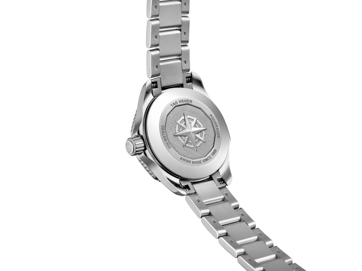 TAG Heuer Aquaracer Professional 200 Green Diamond Set Dial Stainless Steel Womens Watch WBP2415.BA0622