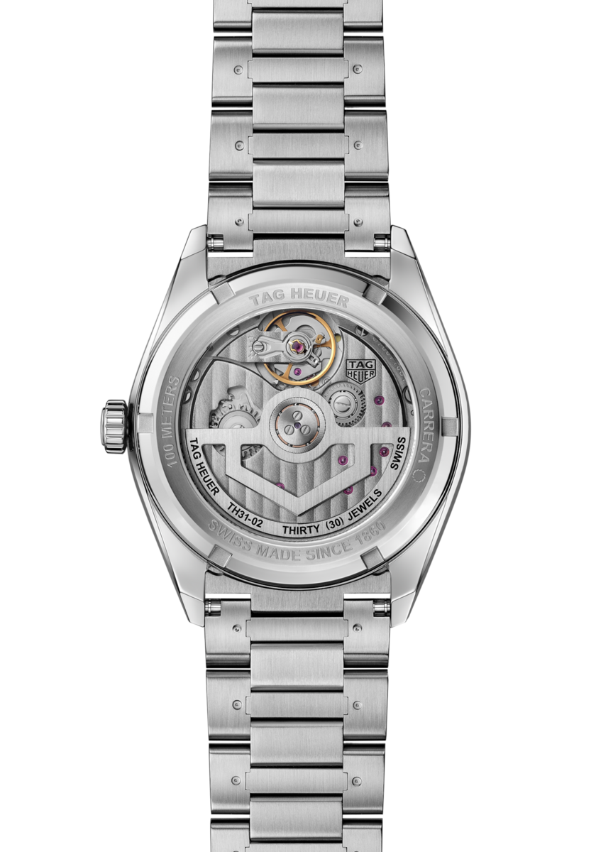 TAG Heuer Carrera Black Dial Day-Date Stainless Steel Mens Watch WDA2111.BA0043