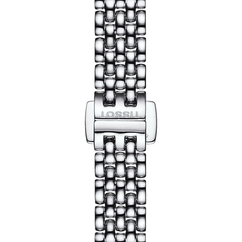 Tissot Lovely Round Black Dial Stainless Steel Womens Quartz Watch T0580091105100