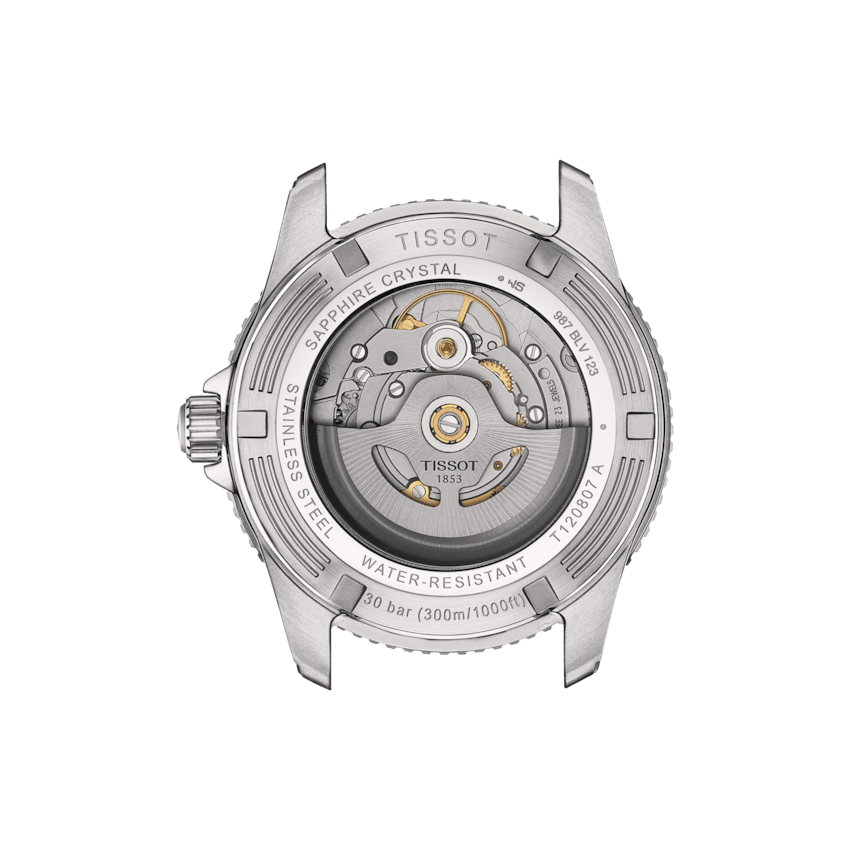 Tissot Seastar 1000 Powermatic 80 Black Dial Stainless Steel Unisex Watch T1208071105100