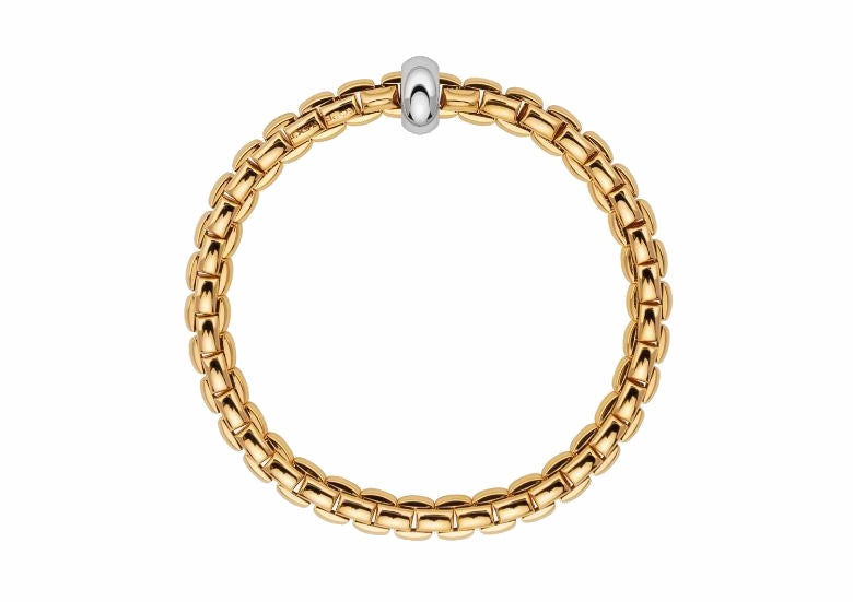 FOPE Flex'it Eka 18ct Gold Bracelet