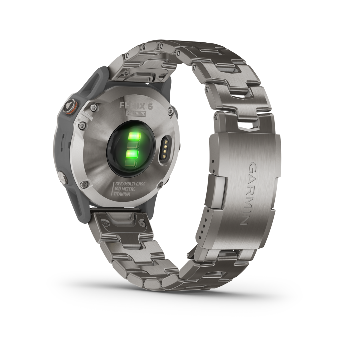 GARMIN fēnix 6 Sapphire Polymer & Titanium Smartwatch 010-02158-23
