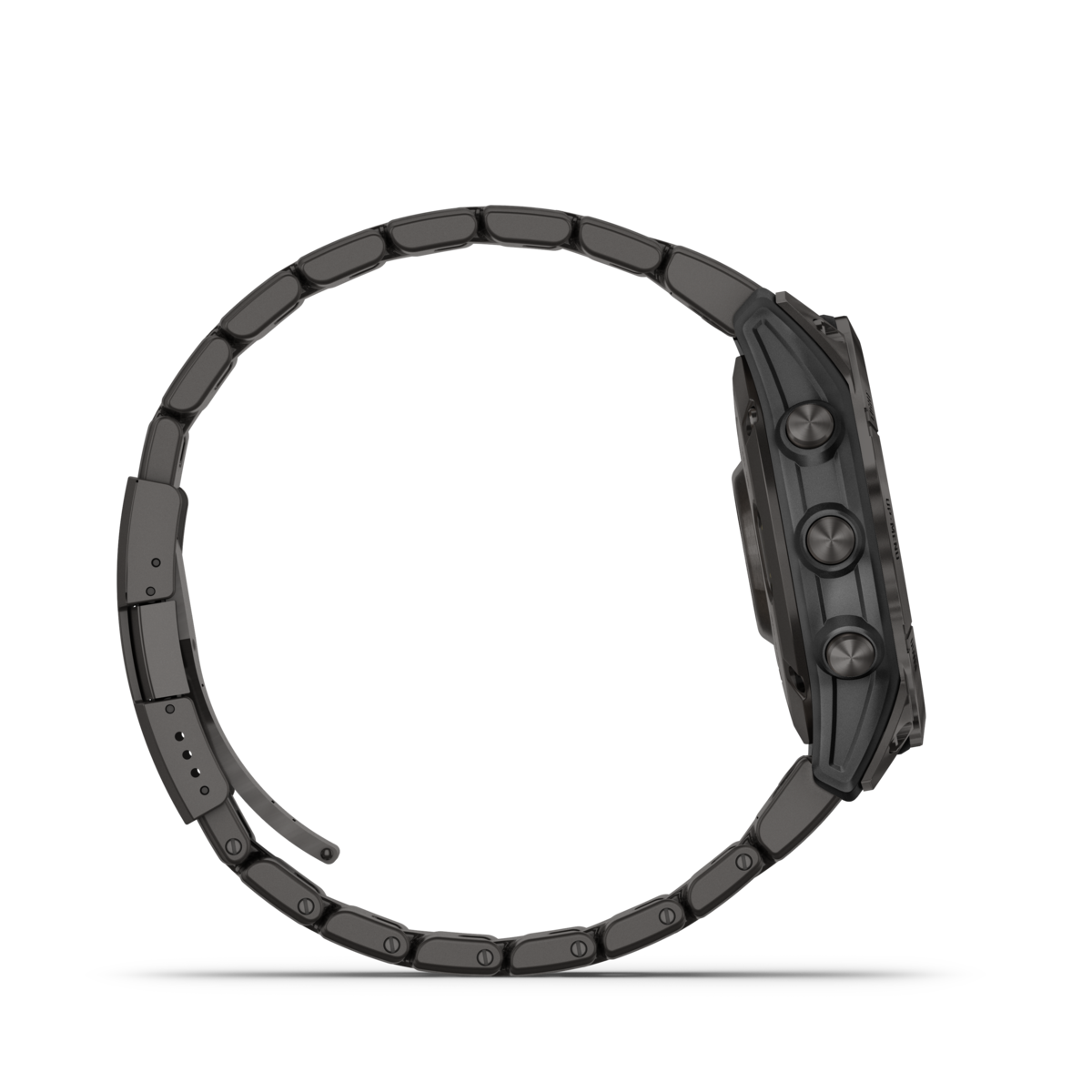 GARMIN fēnix 7 Sapphire Solar Carbon Grey Polymer & Titanium Smartwatch 010-02540-39
