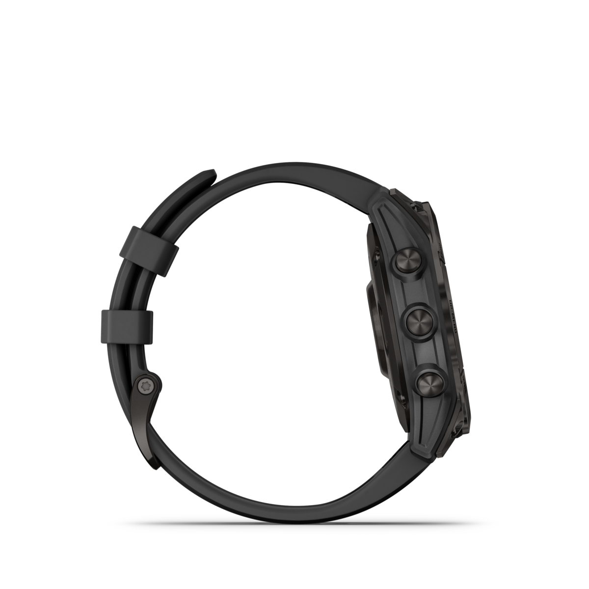 GARMIN fēnix 7 Sapphire Solar Black Polymer & Titanium Smartwatch 010-02540-35