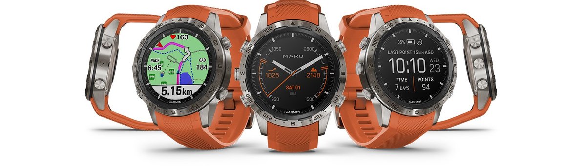 GARMIN MARQ Adventurer Performance Edition Titanium Smartwatch 010-02567-31