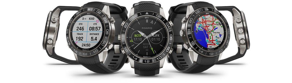 GARMIN MARQ Aviator Performance Edition Titanium Smartwatch 010-02567-11