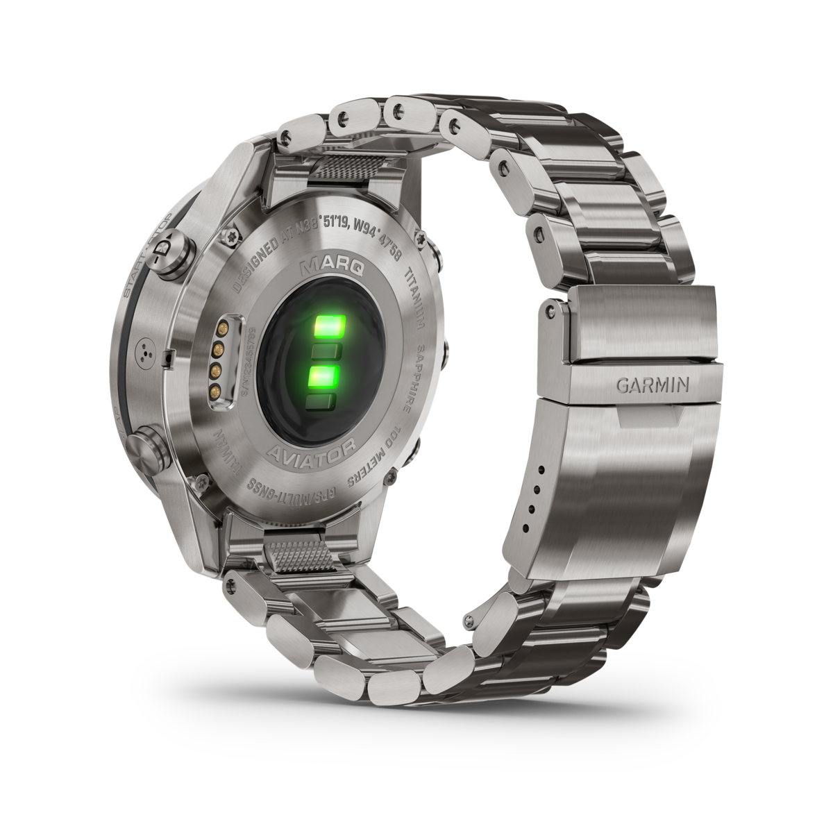 GARMIN MARQ Aviator Titanium Smartwatch 010-02006-04