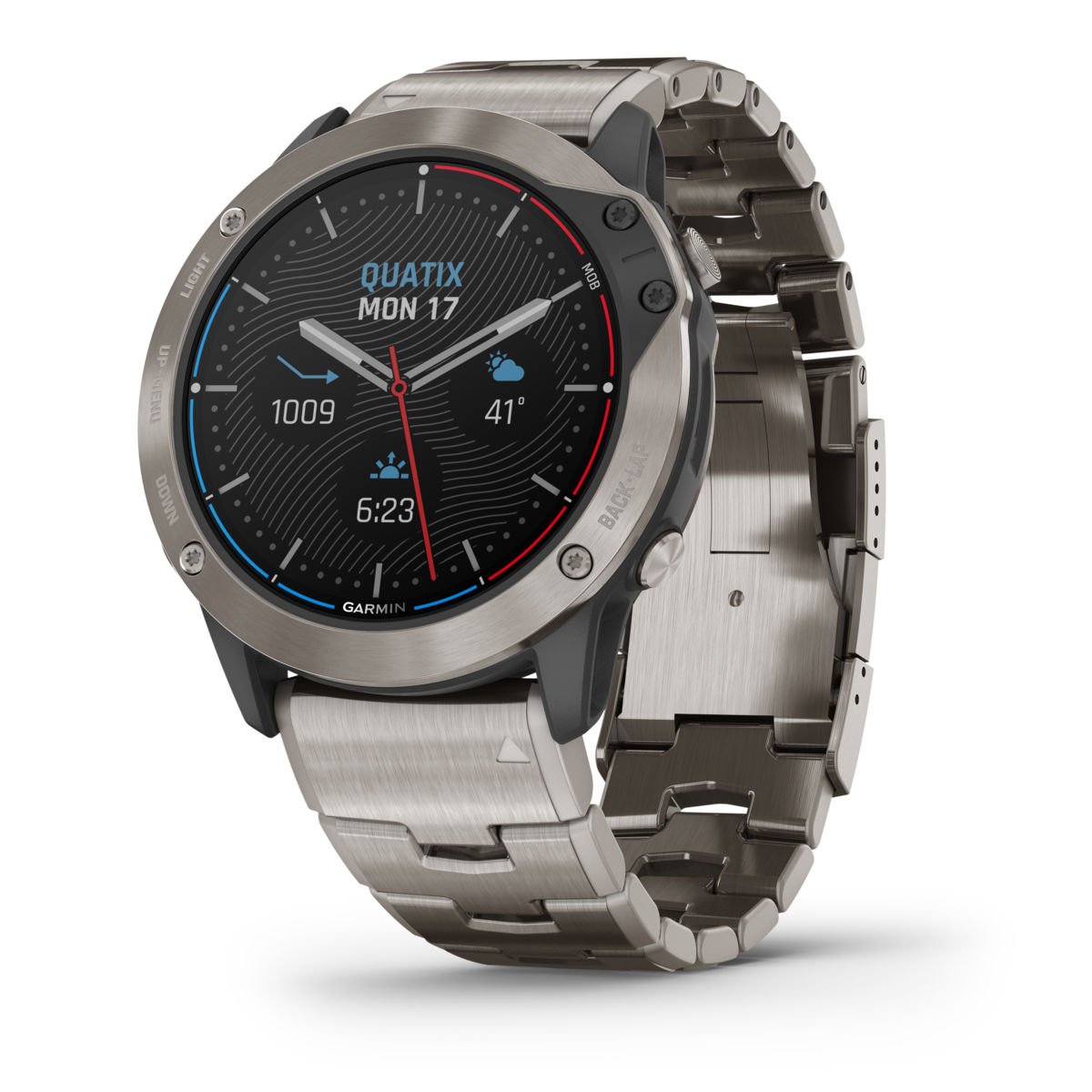 GARMIN quatix 6X Solar Polymer & Titanium Smartwatch 010-02157-31