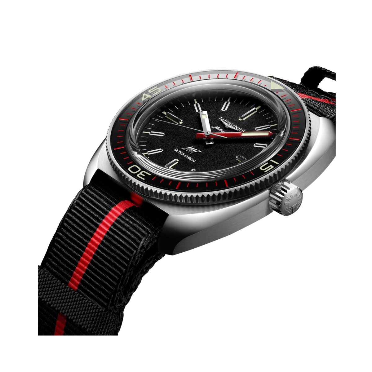 Longines Ultra-Chron Box Edition Black Dial Stainless Steel Mens Automatic Watch L28364529