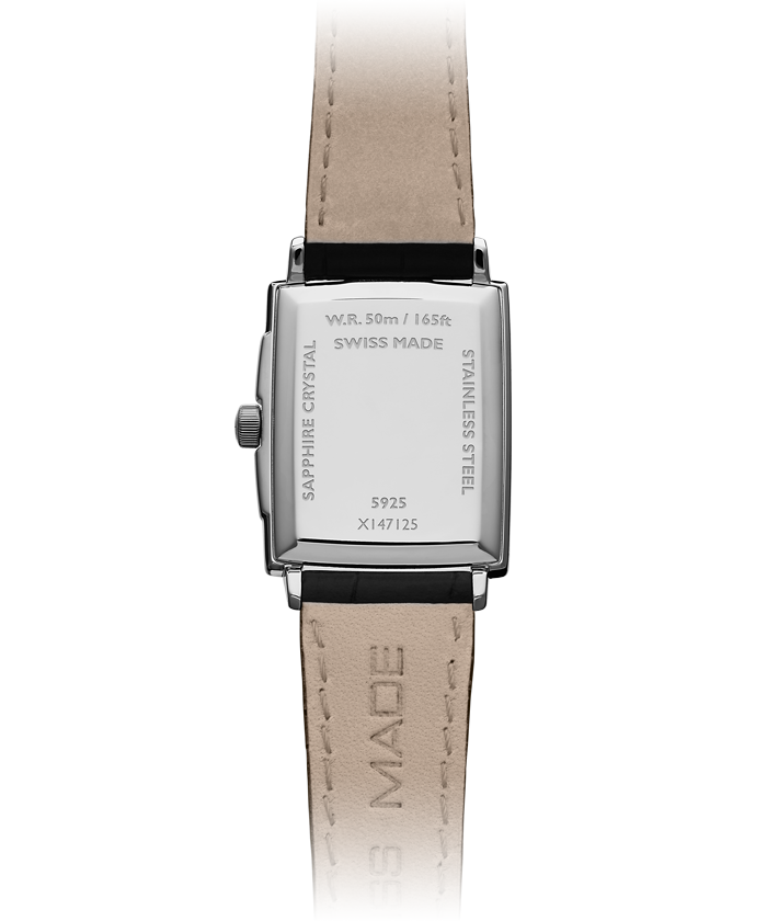 Raymond Weil Toccata White Dial Rectangular Stainless Steel Womens Quartz Watch 5925-STC-00300