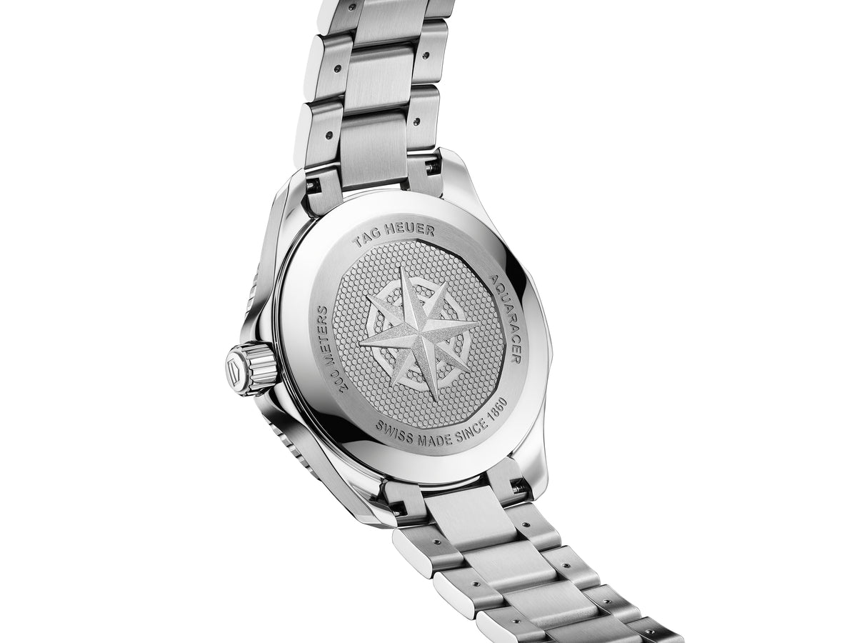 TAG Heuer Aquaracer Professional 200 Black Dial Stainless Steel Mens Quartz Watch WBP1110.BA0627