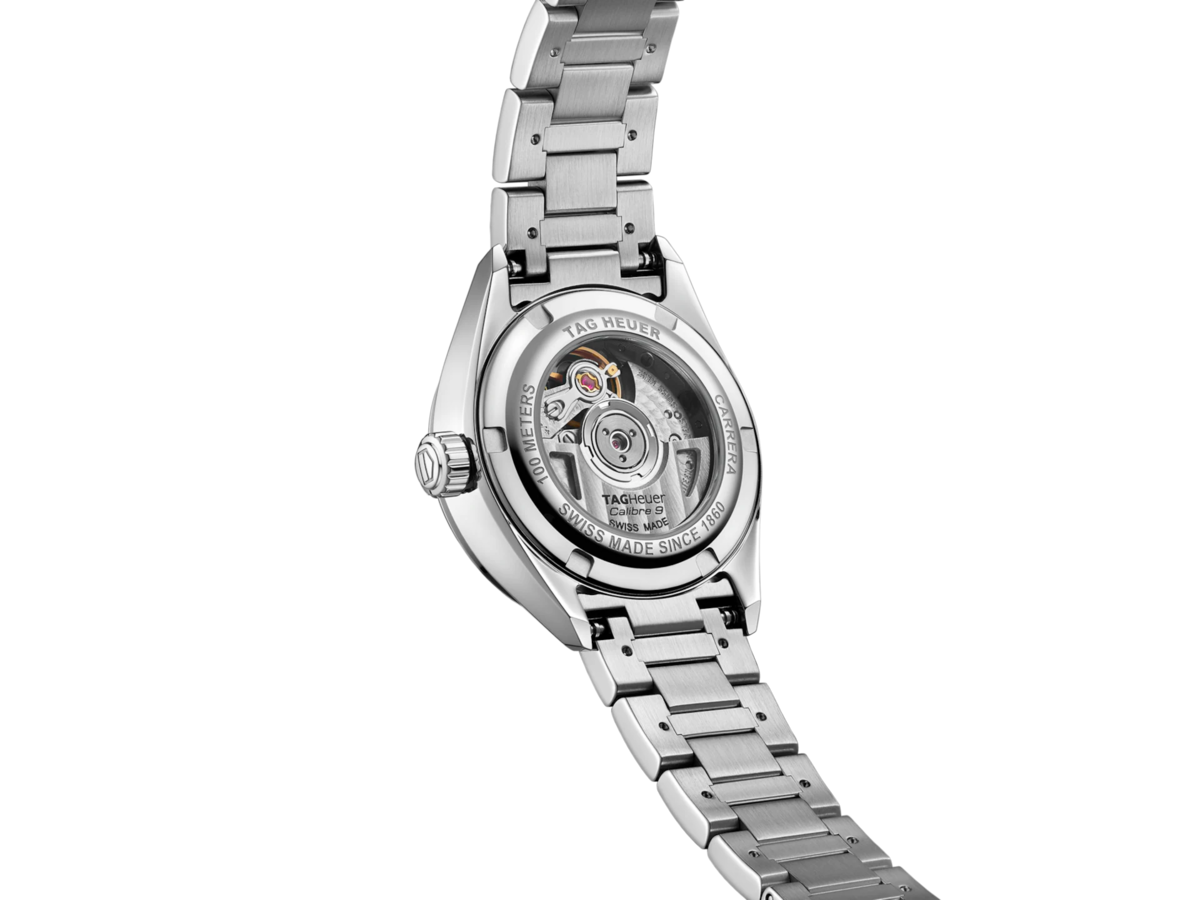 TAG Heuer Carrera Blue Dial Stainless Steel Womens Watch WBN2411.BA0621
